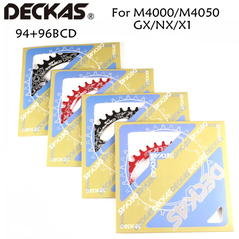 Deckas 94+96 BCD bicykel reťazové koleso 32T 34T 36T 38T MTB Bike Chraining Mountain Crown Round Oval pre M4000 M4050 GX NX X1 Crank