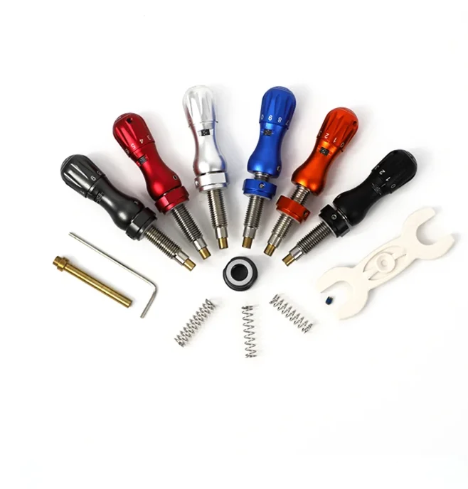 Decut Janus Micro-Click Spring Tension CNC AL6061-T Plunger pre recurve lukostreľby lukostreľby