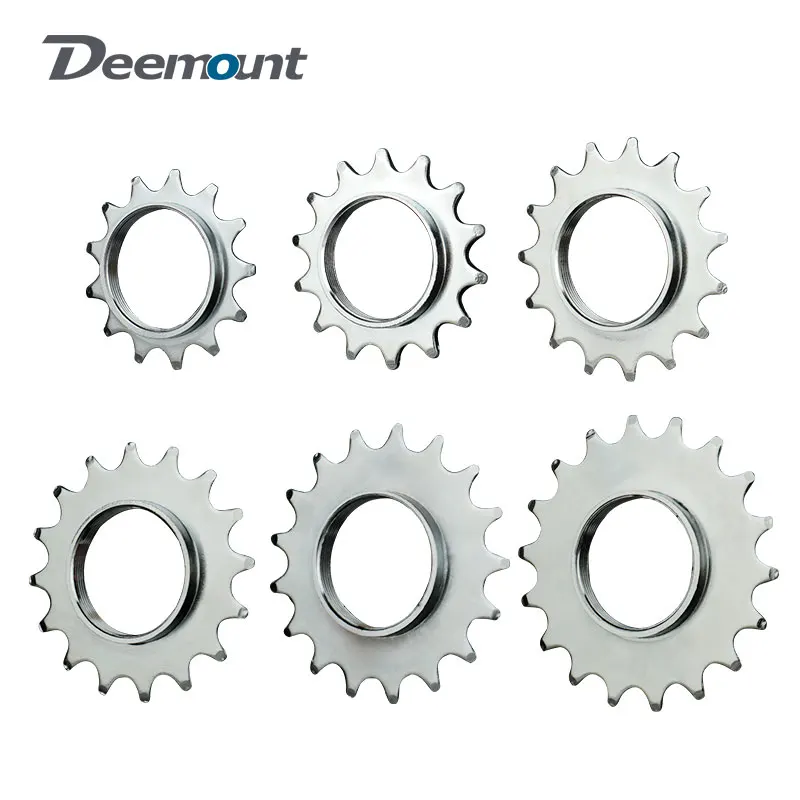 DEEMOUNT 13T/14T/15T/16T/17T/18T Fixné prevodové zariadenie One Speed ​​Bicycle Wheel COGS CONSECKET & LOCKRING PRE FIXIE Track Bike Hub