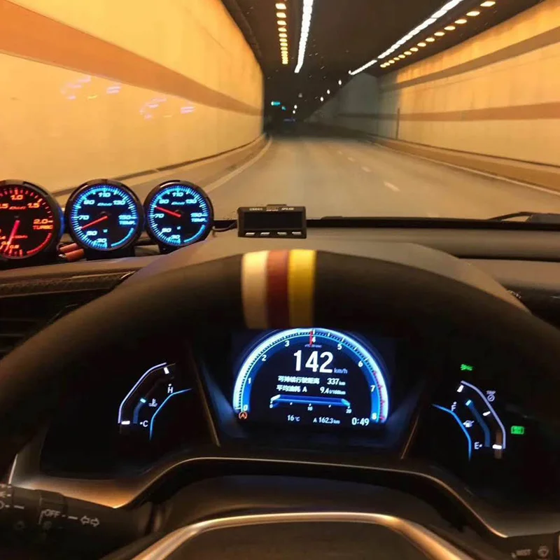 Defi predbežné bf Turbo Boost Gauge