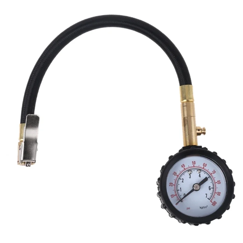 Deflátor pneumatík 0-100psi Air Down Down Deflatory Presný a rýchly nástroj na vzduchové pneumatiky-Zahŕňa pre puzdro a offroad