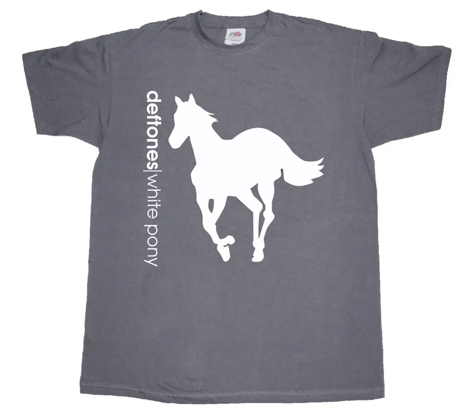 Deftones White Pony'00 Alternatívny tím spánok prechádza novým sivým uhlím tričko-