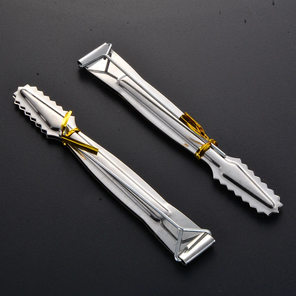 Dejaya Metal Shisha Hookah Whinie Tongs 11 cm 15 cm pinzety Nargile Chicha Fajčiarske príslušenstvo Nástroj