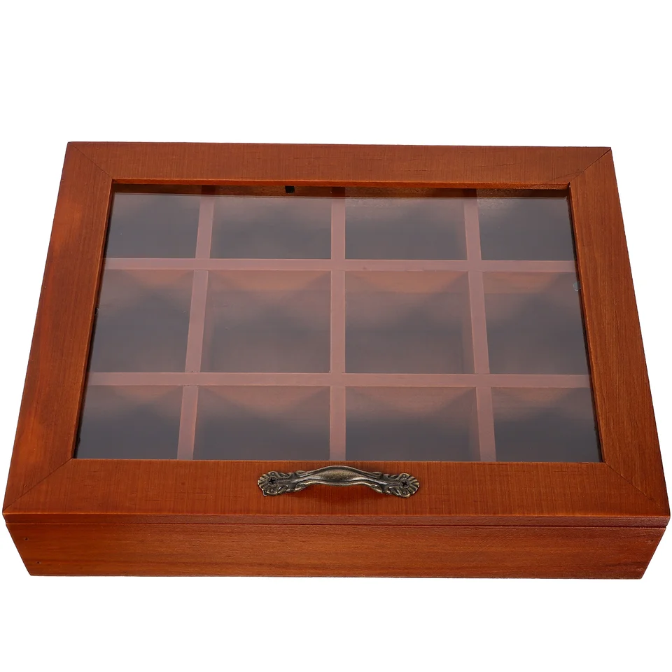Dekoratívne čajové vrecko Storage Box Organizátor Kaviareň