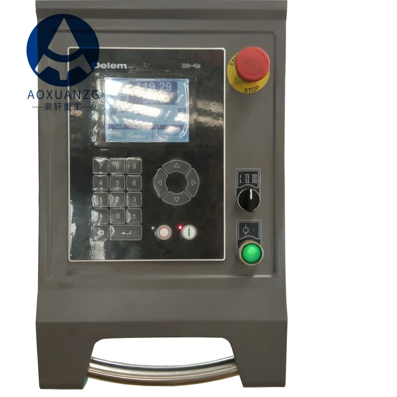 Delem DA41S Servo Press Brzd Ohybový ovládač Systém Systém CNC Control System Kit kovová doska
