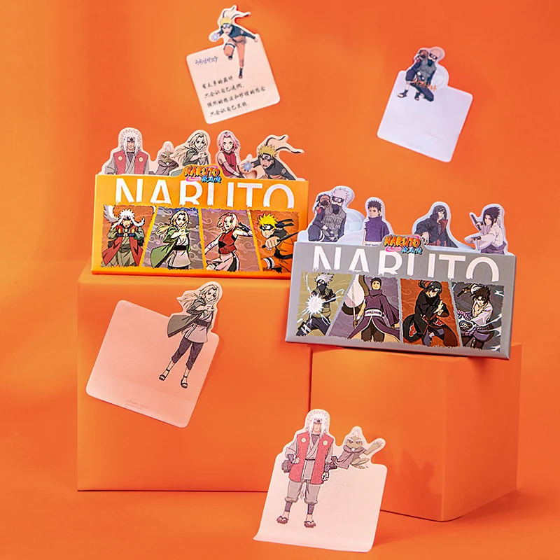 Deli 21545 Naruto Pad Poznámky Slepate Poznámka Ahesive Memo Pads Office School Stationaly Terry Trys 30sheets/Bag*4