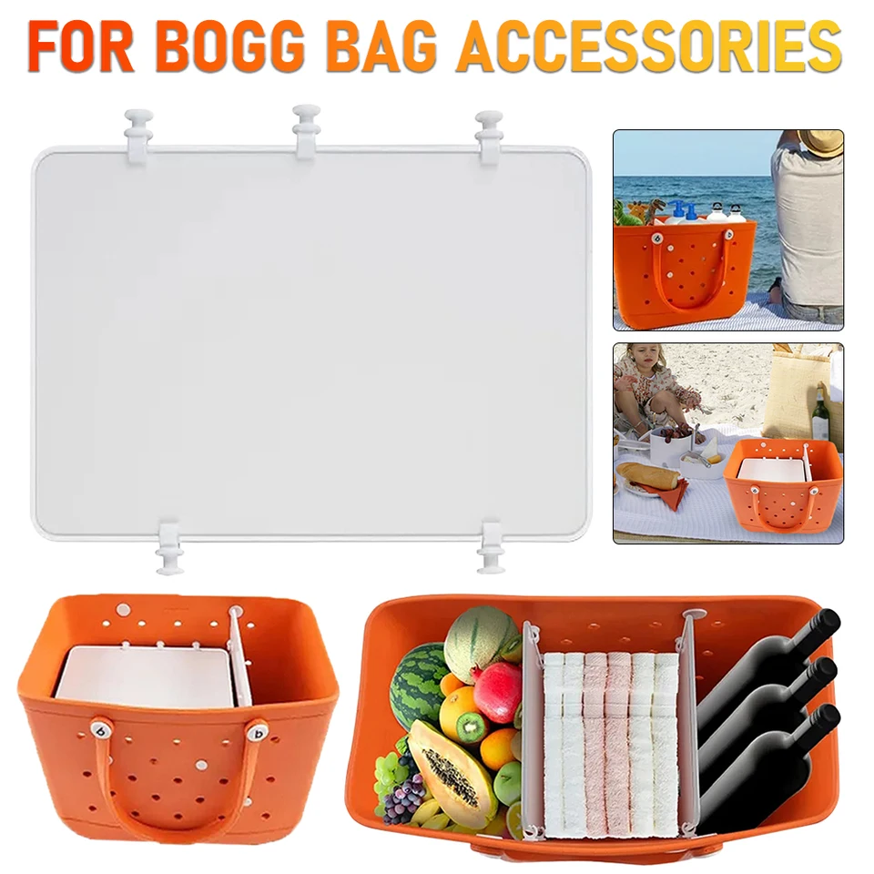 Delider podnos pre Bogg Bag XL Plážové taškové príslušenstvo Organizátor podnos kompatibilný s vložkou vrecka Bogg Tray vložka pre doplnky na plážové tašky