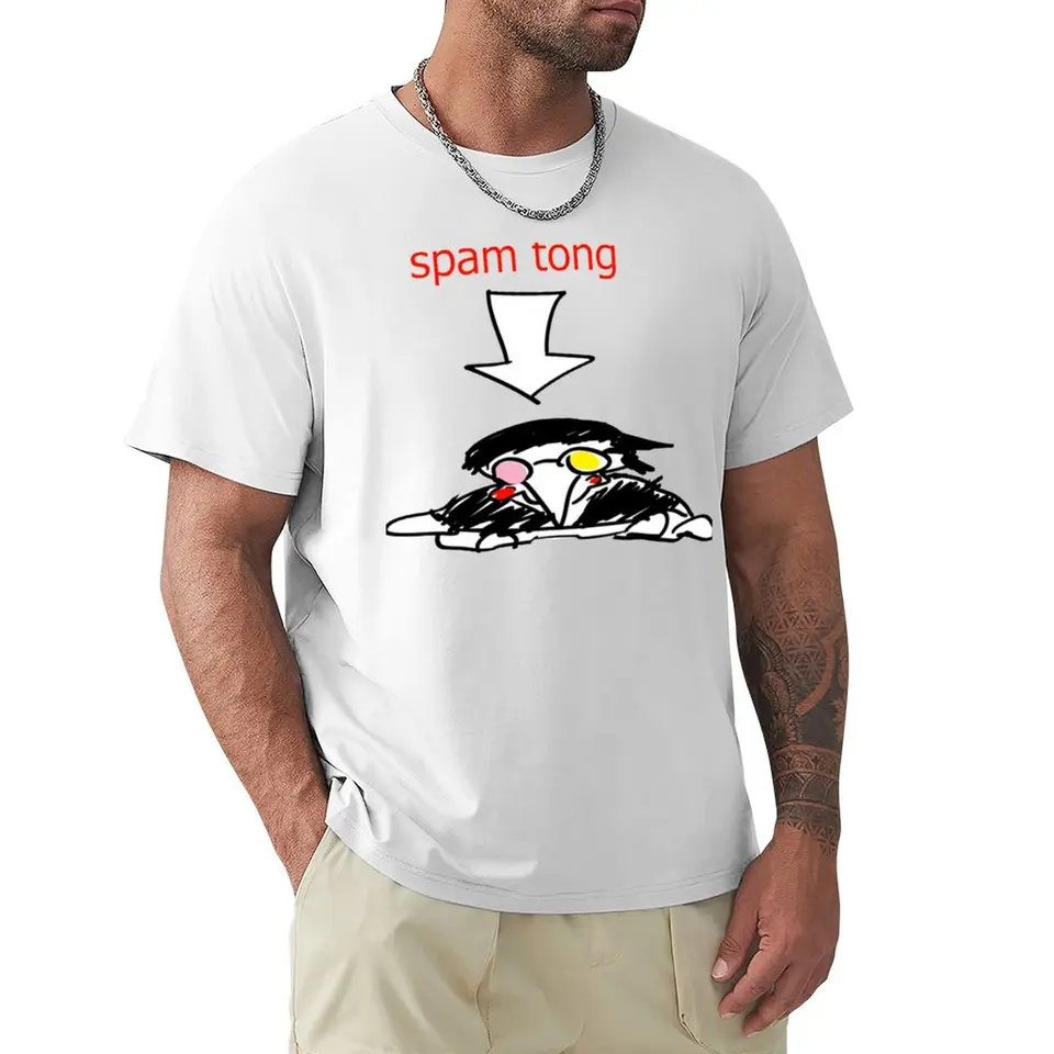 Deltarune Spamton Tričko Tops Tops Tees T tričká muži
