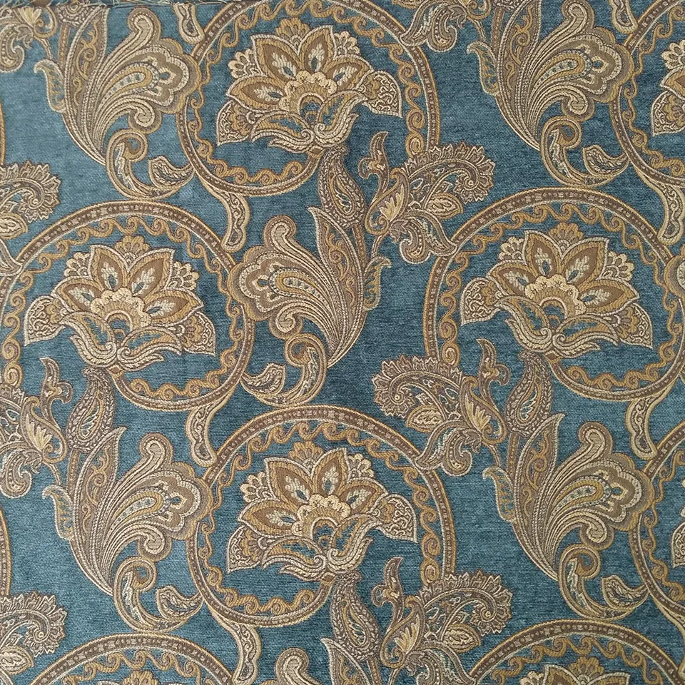 Deluxe Classic Sofa Stoličky chenille tkanina 3 farby tkané záclony okná Drapery dekoratívna interiérová handrička 280 cm Predaj po merači