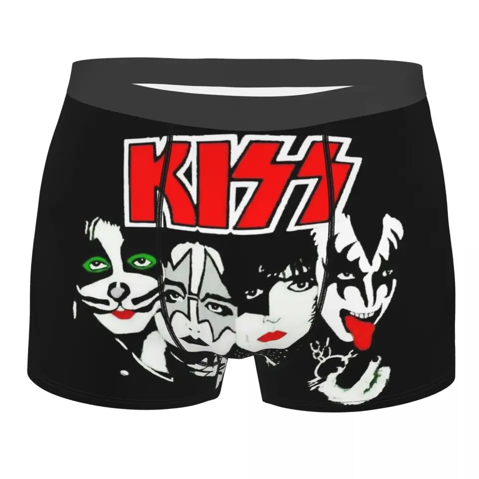 Demon Kiss Band Gene Simmons Accessories Crew Man's Boxer Blifss spodky vysoko priedušné špičkové kvalitné darčekové nápady