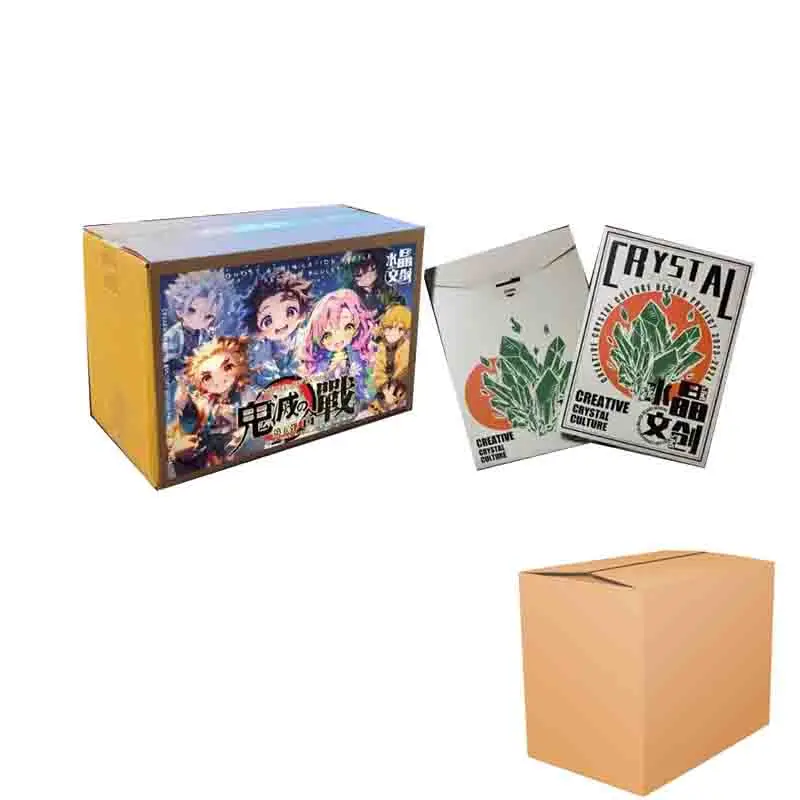 Demon Slayer Cards Booster Box Collection Collect Case Case Wholesale Premium B5 Collection Card Hracy Cards Party Games Games