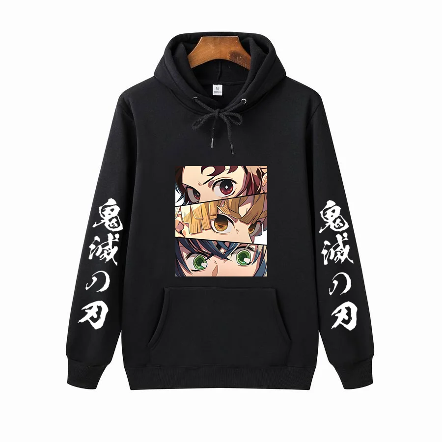 Demon Slayer Fall Pullover Mukery Kamado Tanjirou tlačené mikiny harajuku kimetsu no yaiba sudaderas majer