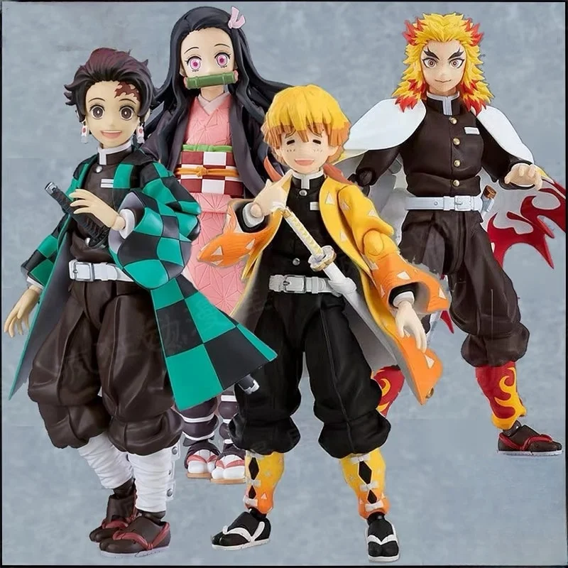 Demon Slayer postava Kimetsu no Yaiba Rengoku Kyoujurou 553 Tanjirou 498 Agatsuma Zenitsu 522 Kamado Nezuko Kamado 508 Hračka