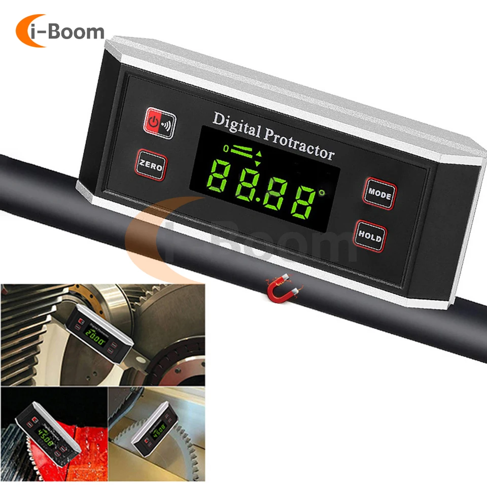 Denného digitálneho uhlia digitálneho uhlia Zahrnutie Magnetickej elektronickej úrovne LCD Digitálny uhol meracieho uhol meracieho uhlia