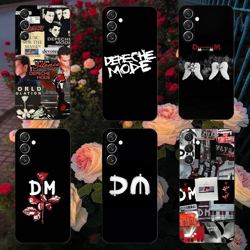 Depeches M-Modes Telefón puzdro pre Samsung Galaxy A13, A21S, A22, A31, A32, A52, A53, A71, A80, A91 Soft Soft Black Cover