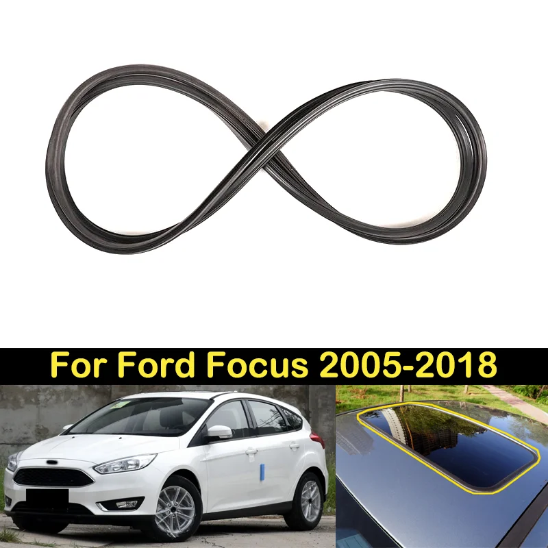 Depustrové tesnenie okna Deal Strešné gumy tesniace páskové páskové pásky pre Ford Focus 2005 06 07 08 09 10 11 12 13 14 15 16 17 2018