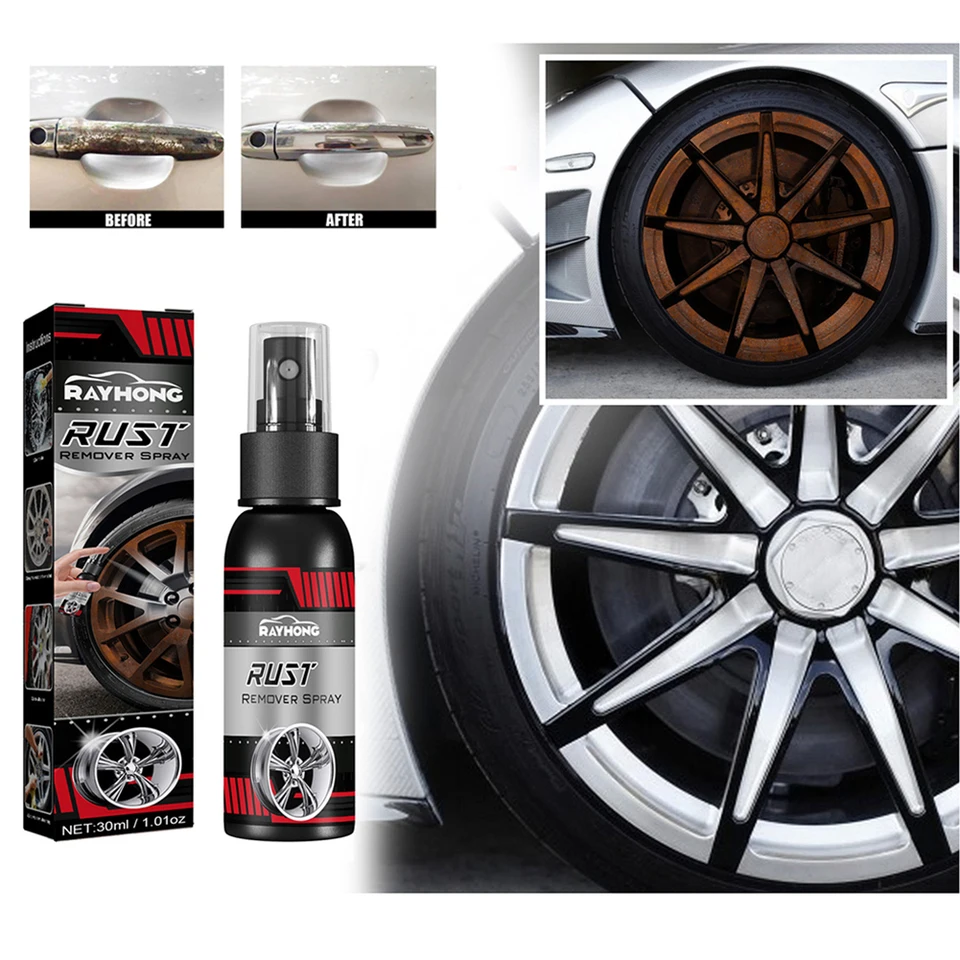 Derusting Spray 30/100 ml Derusting CAR SAPRADUJÚCE VOZIDLO V vozidle Odstránenie hrdzu