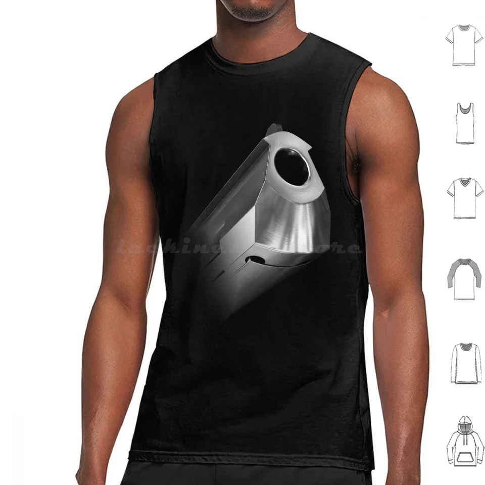 Desert Eagle Tank Tops Tlač bavlnu púštna orol Action Express 50ae IMI pištoľ deagle pištoľ zbrane