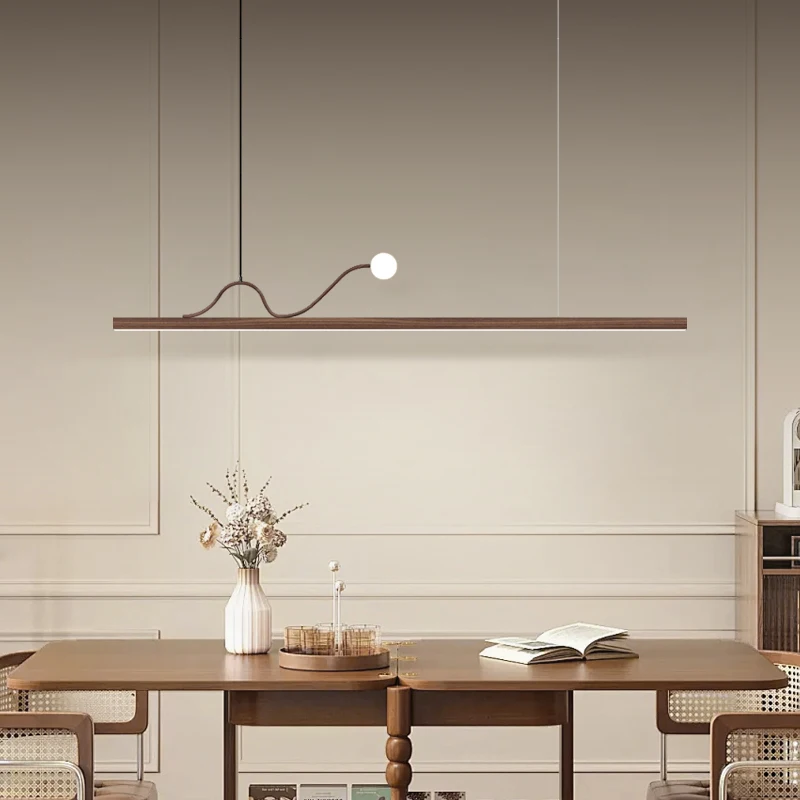 Design Sense Restaurant luster taliansky svetlo luxusný štýl Minimalistické moderné čierne jedálenské stôl študijné miestnosti luster