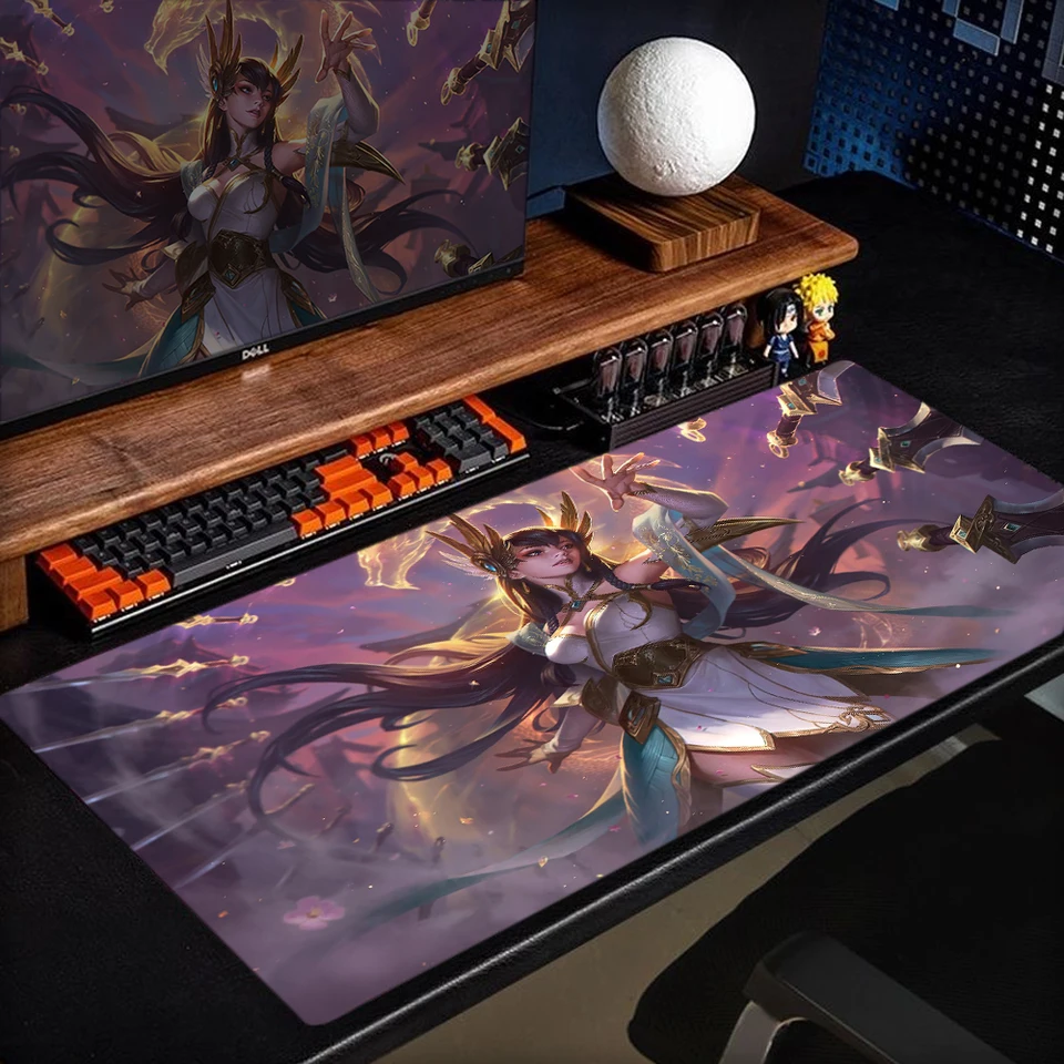Desk Mat Legenda legendy Sirelia Mouse Animation Zhrnutie veľkého 900x400 PC Desktop Klávesnica podložka neplatná podložka nekĺzaná
