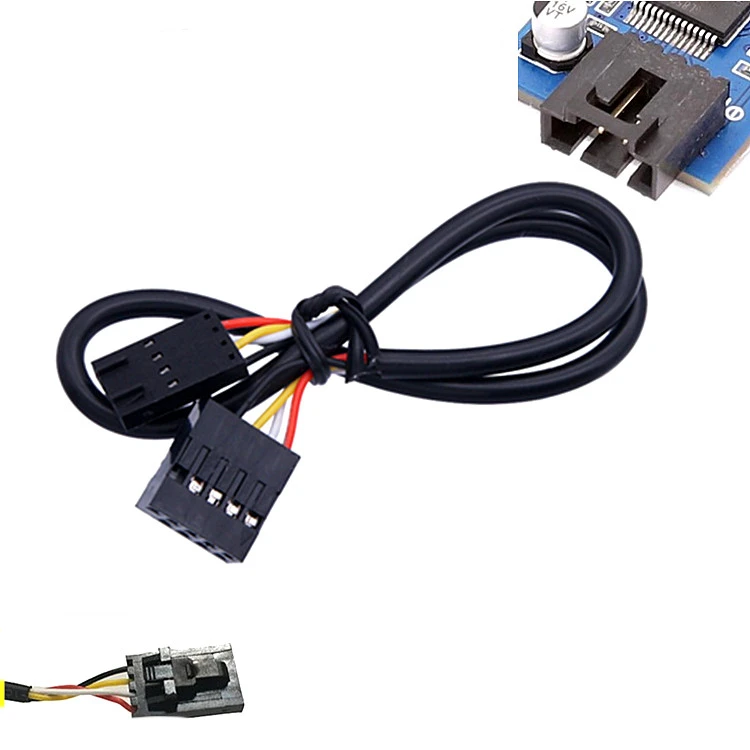 Desktop PCI-E bezdrôtová sieťová karta Bluetooth dáta USB2.0 9-kolík až 4pin kábla DuPont