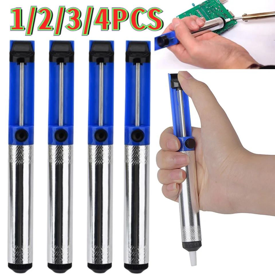 Desoldering čerpadlo sacie cín cínový vákuum spájkovanie železom Desolder Gun Suming Sucker Dra Ending Randing Tools Ručné náradie оловоотсосососососоrek