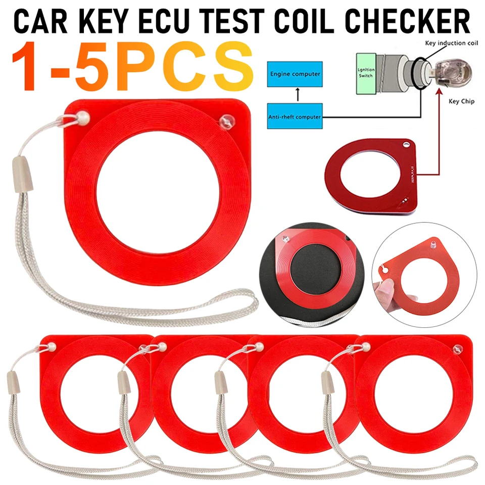 Detekcia Coil Coil ECU Indukcia Indukcia anti testera automatický automobilový nástroj Immobilizér Kľúčový diagnostický diagnostický signálny zariadenie zapaľovania