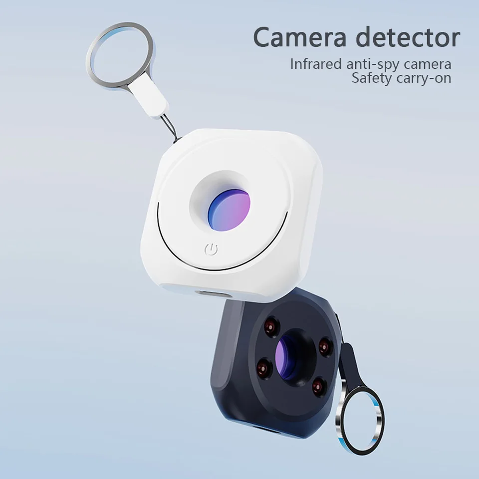 Detektor mini fotoaparátu pre skrytý fotoaparát prenosný dierový šošovkový detekcia gadget anti-pueping bezpečnostná ochrana candid detektor