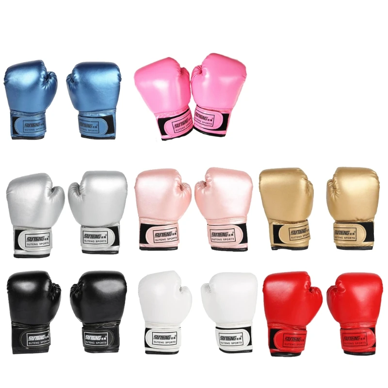 Deti a dospelé boxerské rukavice vrecko Sparring MMA Training Kick Boxing Muay Thai Raints