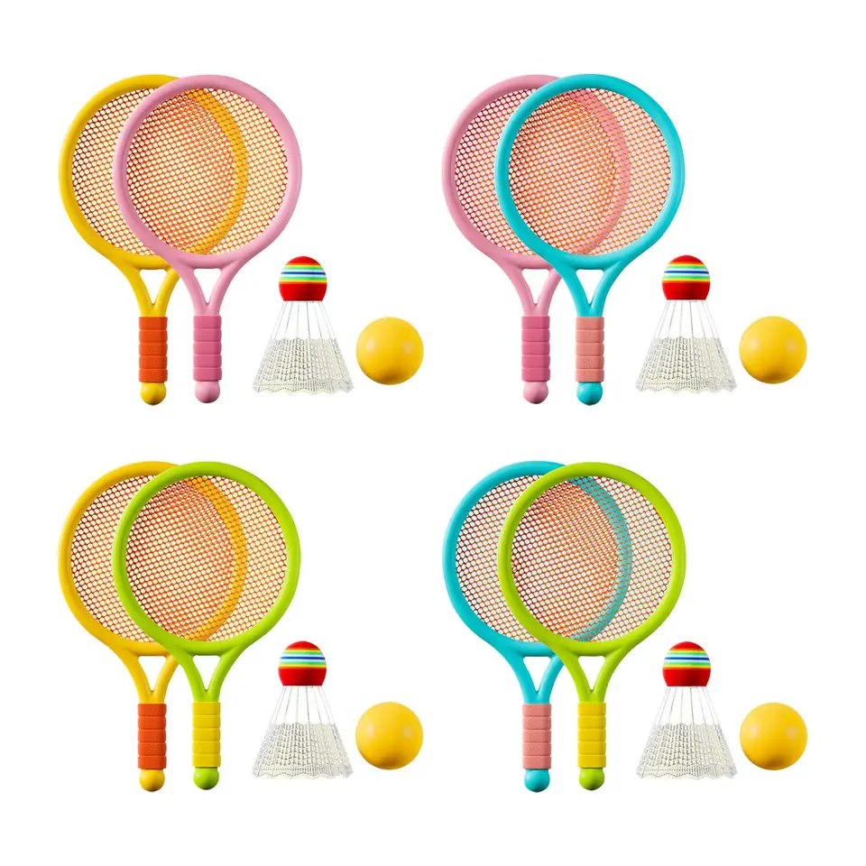DETI Badminton Tennis Set Badminton Racket Tennis Racets nastavený na záhradu