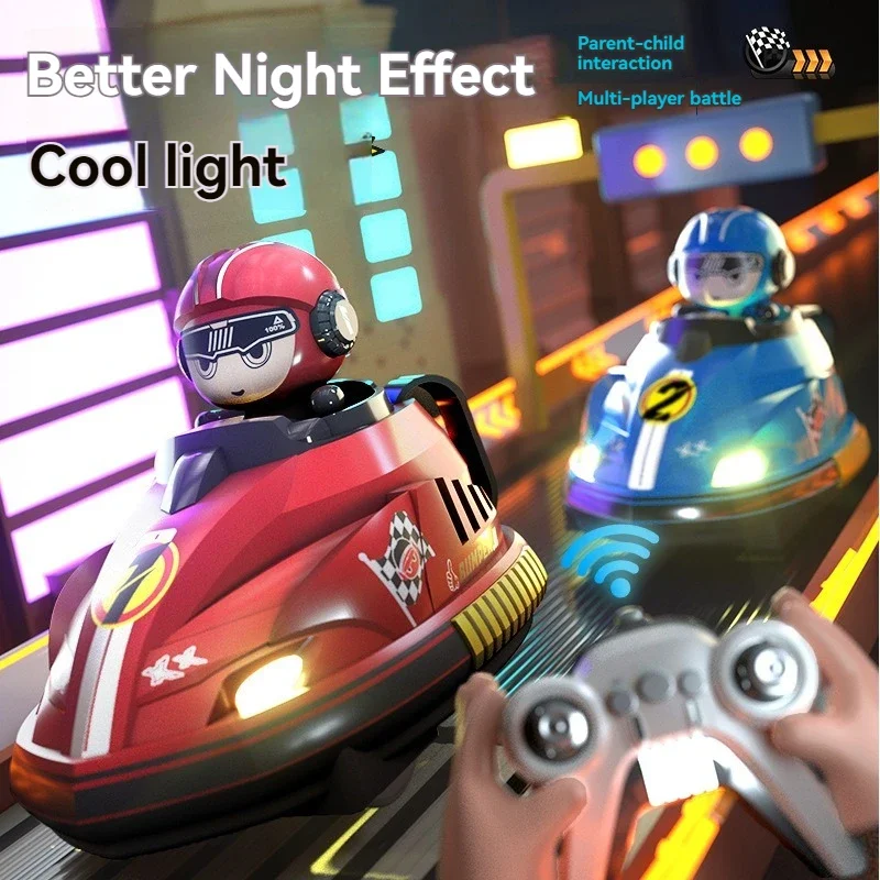 Deti Battle RC Car Toy Hray Ratert-Child Interaction Bumper Cars Drift Collision Karting Two-Man Battle Battle Control Hračky