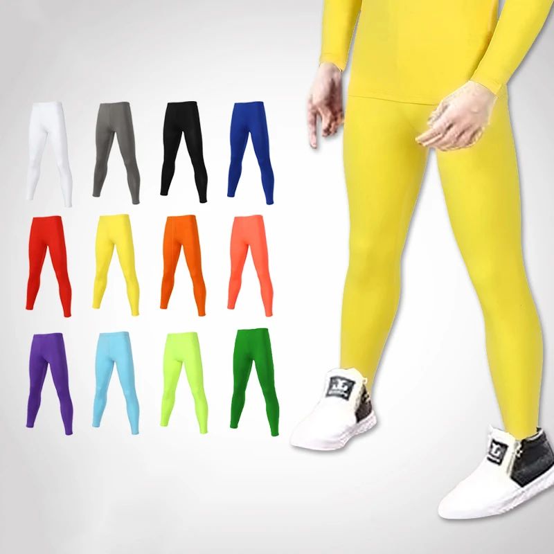 Deti bežiace pančucháče Pants Pants Deti Boy Girl Basketbal futbal futbal fitness cvičenie Sport Dlhá kompresia legging j72