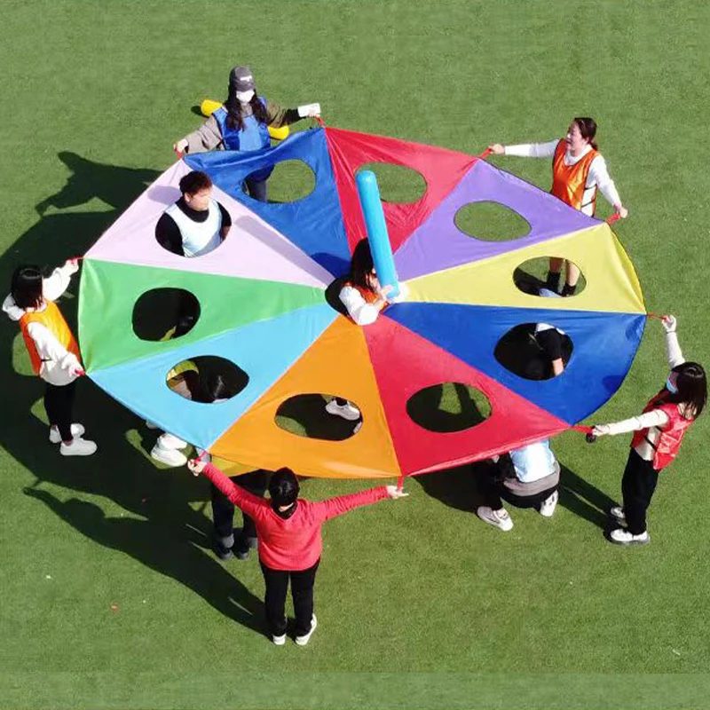 Deti outdoor Games Zábava Hrajte Parlache pre deti Stanové kooperatívne aktivity budovania tímu Juegos de exteriér para niños