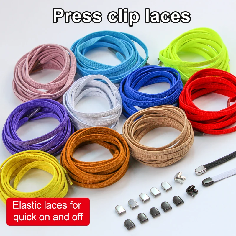 Deti pre dospelých Elastic Cross Buckle Elastic Shoe Laces 1Pair bez kravaty pre dospelých rozšírené kravaty kravaty zámok pre detské tenisky