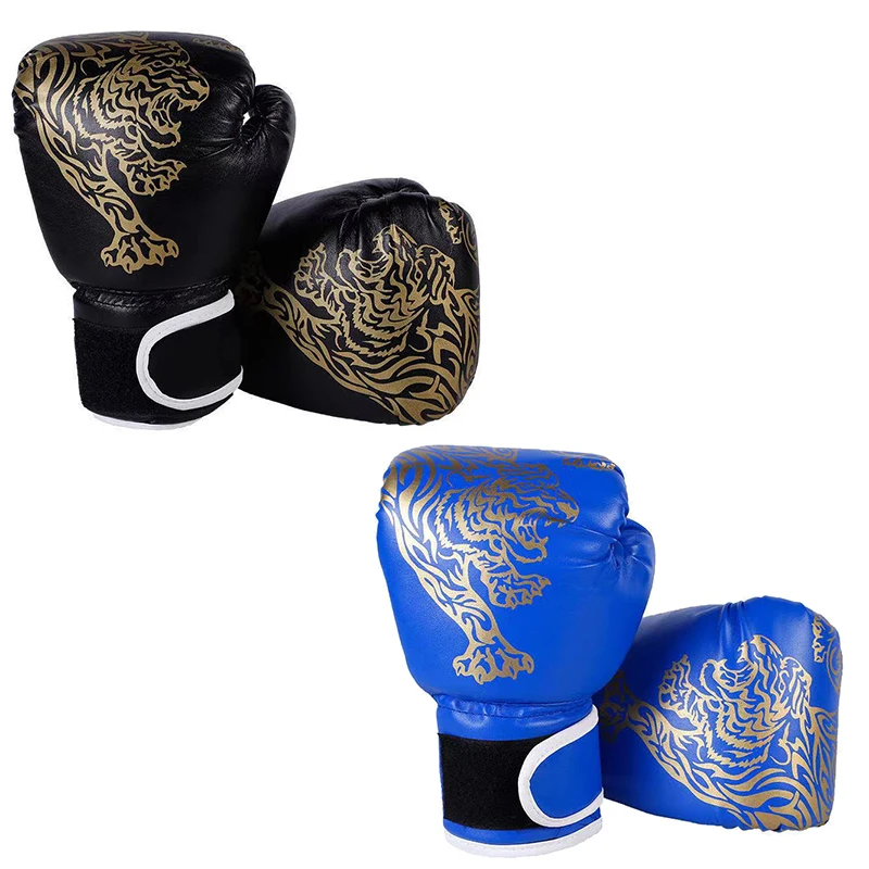 Deti profesionálne boxerské rukavice priedušné kožené rukavice PU Bojové rukavice v Boxing Training KickBoxing Rukavice pre športový piesok vak