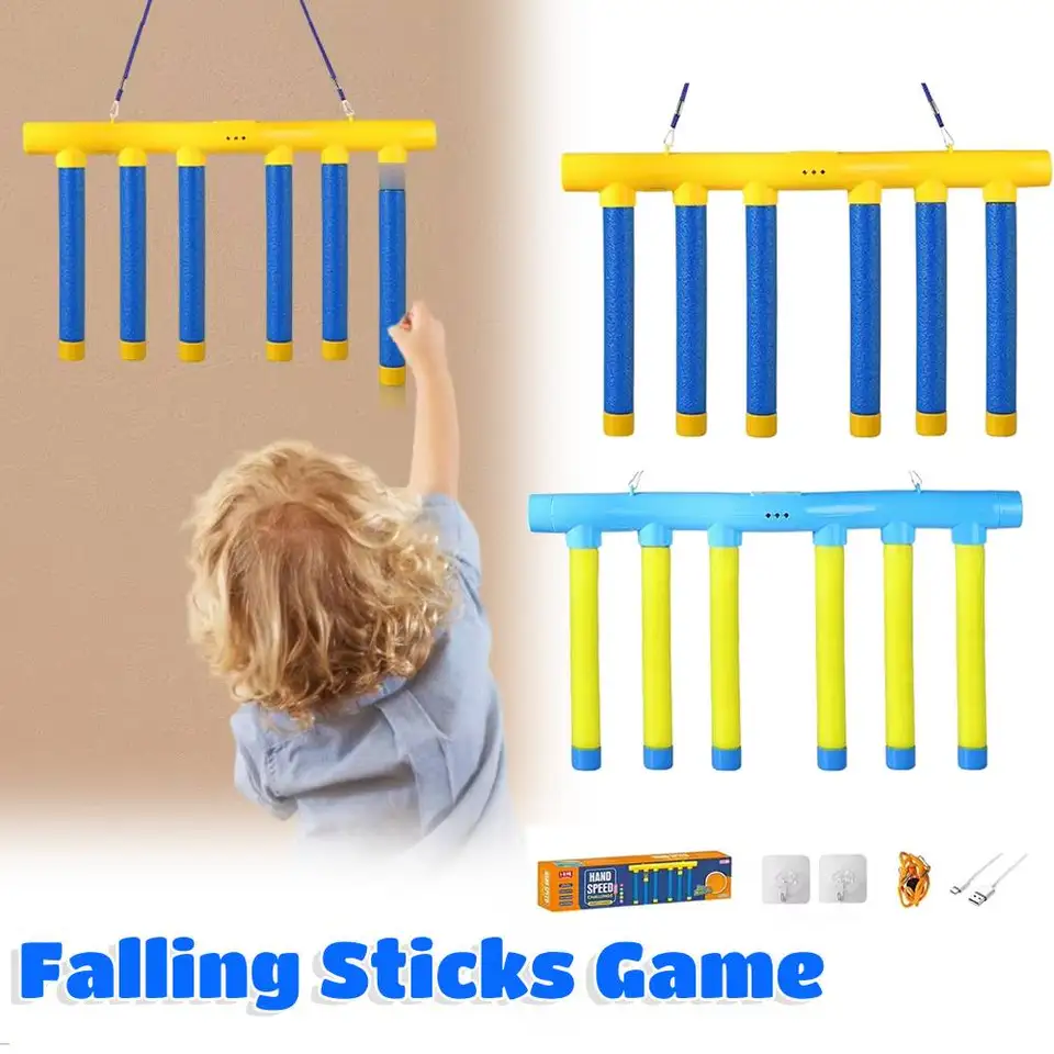Deti Sticking Catching Toy 3 Nastaviteľná rýchlosť Stick Stick Reflex Challenge Game USB Nabíjanie Vzdelávacie rodičovské dieťa Interaktívna hračka