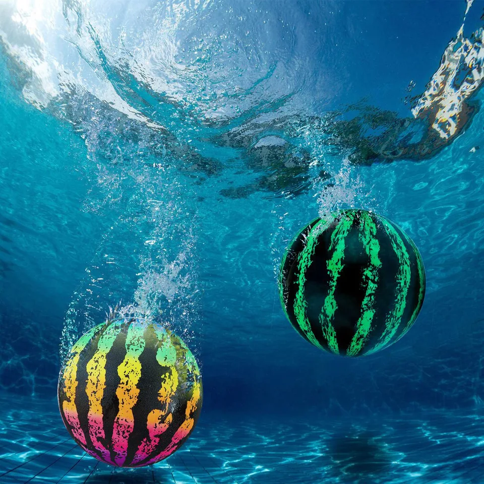 Deti Summer Water Hrajte hračku pod vodou balónovou vodou hračky hračky Watermelon Ball nafukovacia plážová lopta deti interaktívne športové hračky