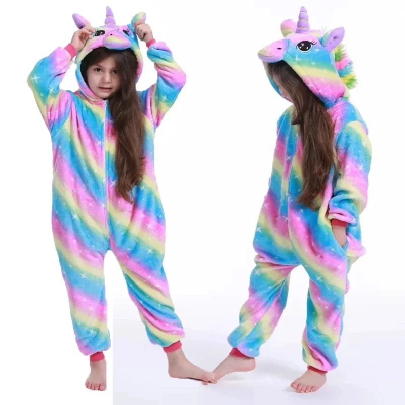 Deti zimné pyžamy deti panda spánok