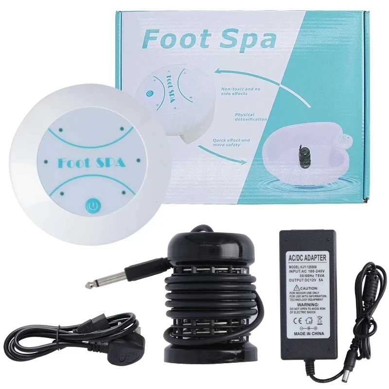 Detox Foot Spa Bath Massager Machine Electric Footbath Cleanse Footspa Vibračná vírivka starostlivosť polia Aqua Health Therapy Relax