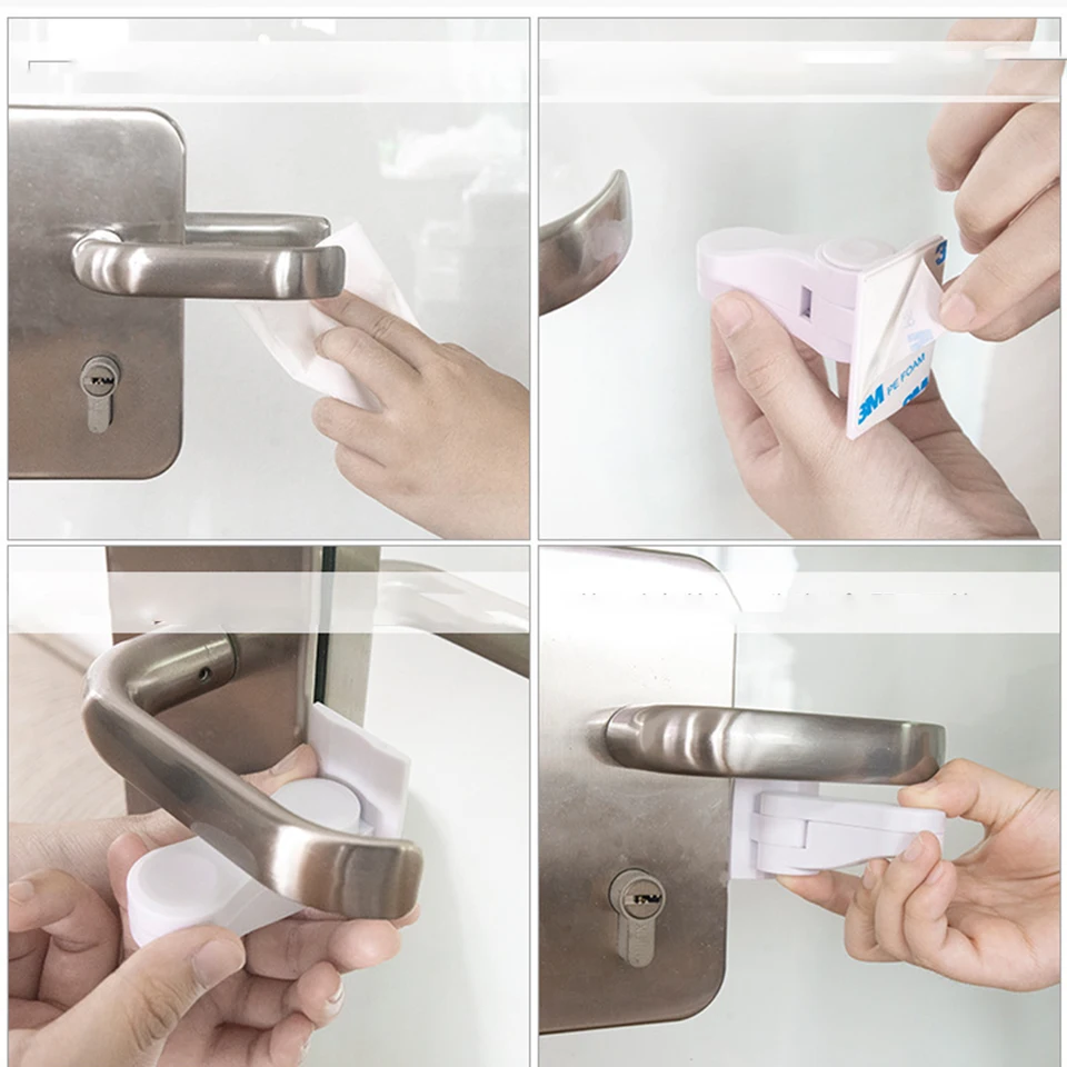 Detská bezpečná páka Dvere Lock Universal Dvere Security Západne