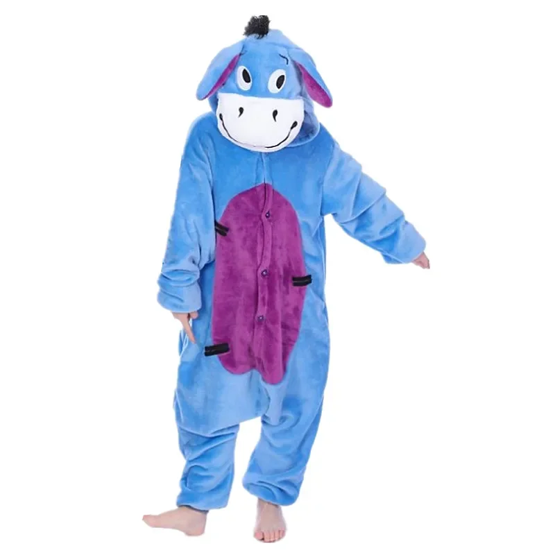 Detská detská karikatúra Kigurumi Cosplay kostým Kids Detské pyžamy oblečenie na Halloween Karneval novoročné večierky