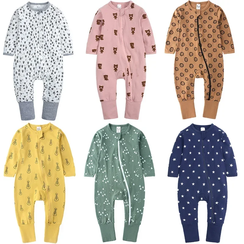 Detská kombinéza Infant Girl Body Suit Boy Boy One-Piece Rompers 3 až 12 24 mesiacov pre deti kostým pyžama 1 rok vrcholy