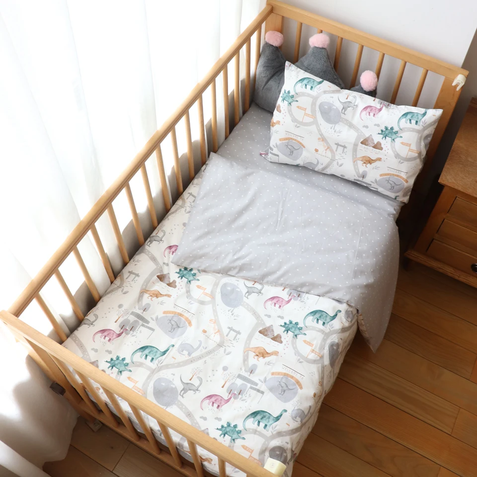 Detská posteľná súprava novorodenci novorodenci Crib Kit Cotton Dver