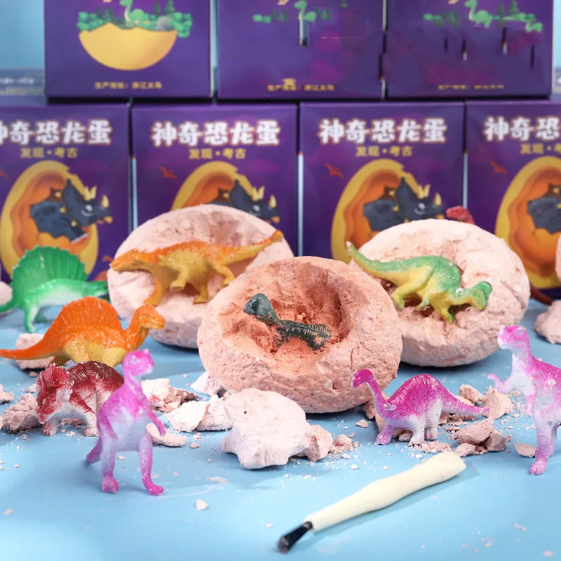 Detská slepá skrinka Archeológia Láska Dinosaurus Egg Hračky materské školy Vzdelávanie Dinosaur Fosílne vykopávky ručne vyrábané darčeky pre hračky
