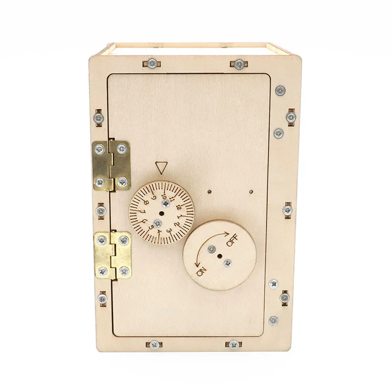 Detská vedecká hračka DIY Science Mechanical Lockbox Creative Technology Mechanical Toy Experiment Montessori trojrozmerná puzzle