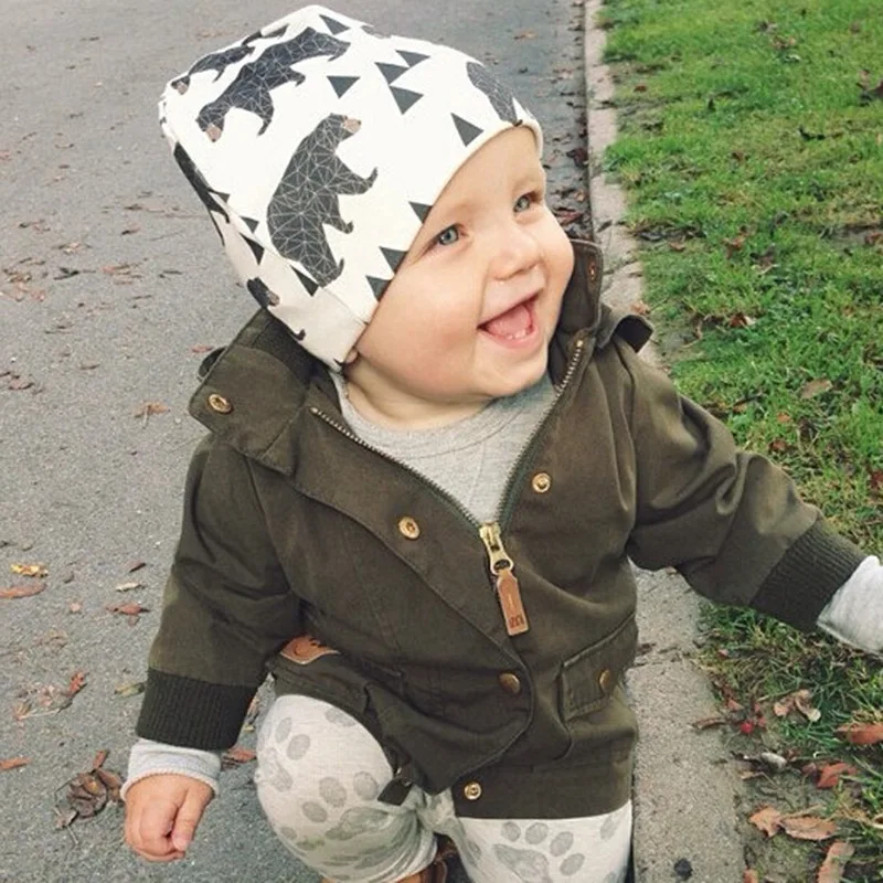 Detská čiapka novorodenecká roztomilá teplá zimná jesenná čiapka pletená lemovanie S Soft Spring Cotton Beanies po dobu 0-24 mesiacov