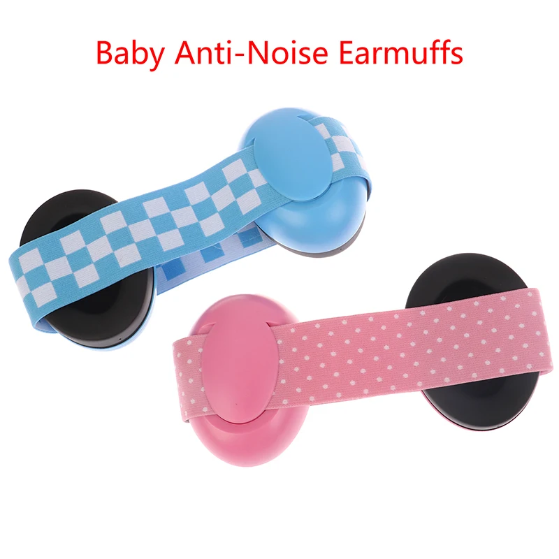 Detské anti-šumanie do uší elastické popruhy Ochrana sluchu bezpečnostné ušné muffs deť