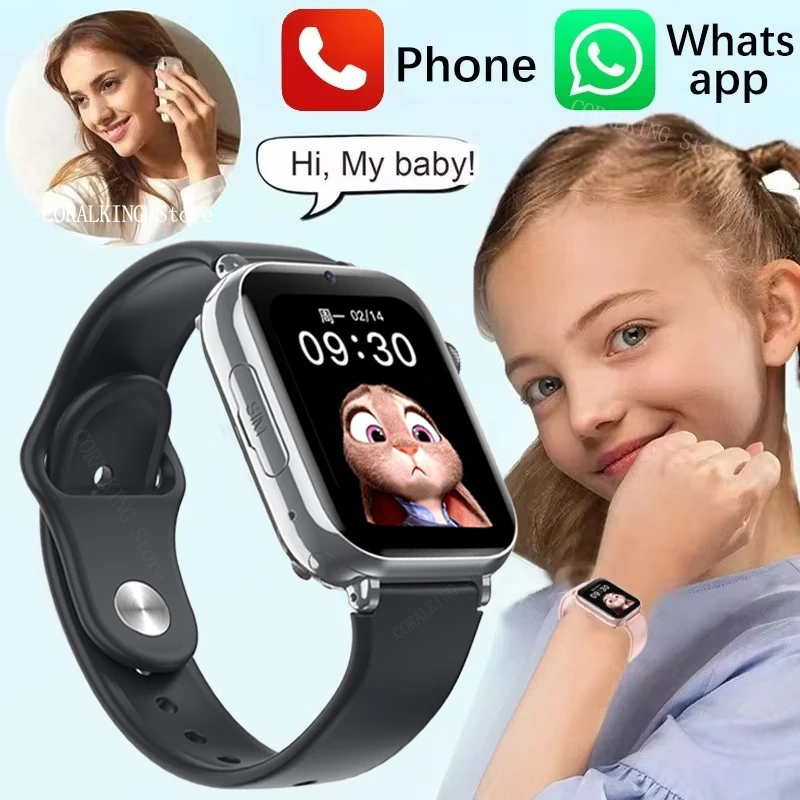 Detské hodinky hovoria deťom inteligentné sledovanie detí GPS SOS Waterproof Smartwatch Clock SIM SIM Tracker Dieťa Dieťa Hodinky pre Xiaomi