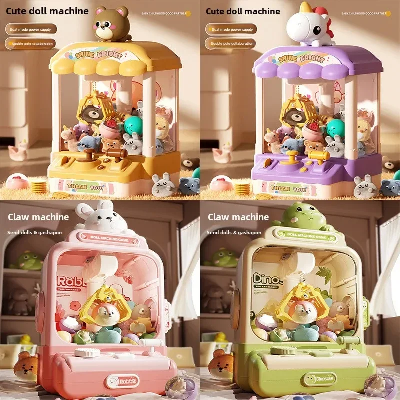 Detské hračky Claw Machine Domácnosť Hray Hray Doll Stroj s dvom