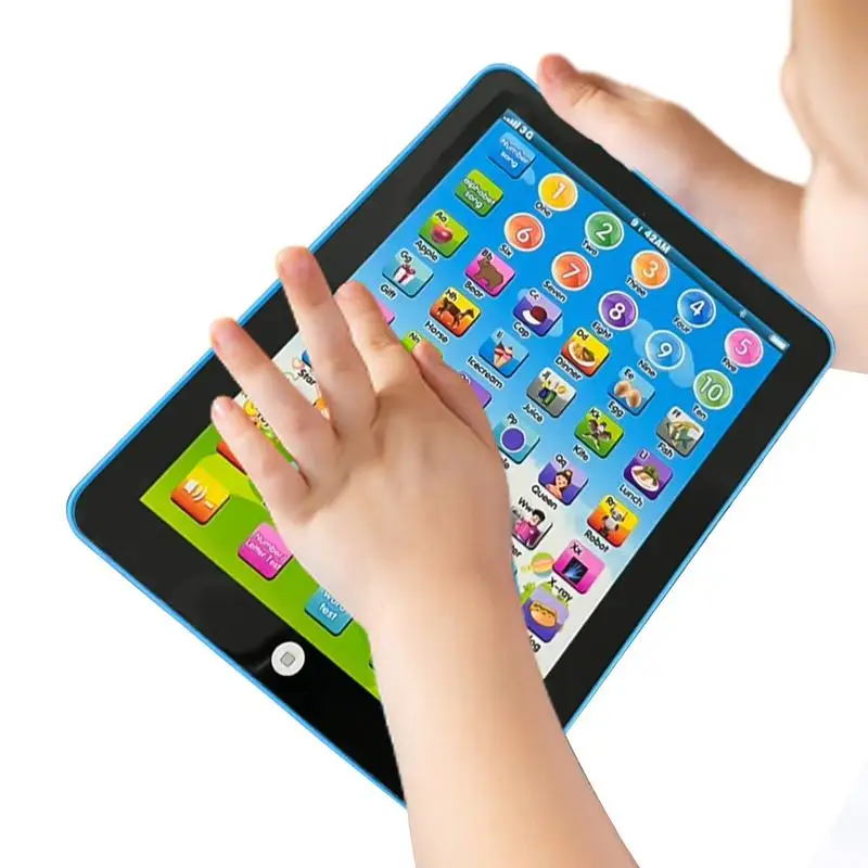 Detské tablety chlapci dotyk kontroly detí vzdelávacie tablety Včasný vývoj Interaktívne elektronické učebné hračky Montessori pre hračky pre